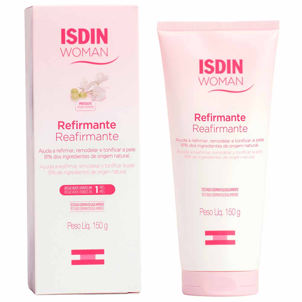 ISDIN Creme Firmador Corporal com Óleo de Rosa Mosqueta Woman Refirmante - 150g