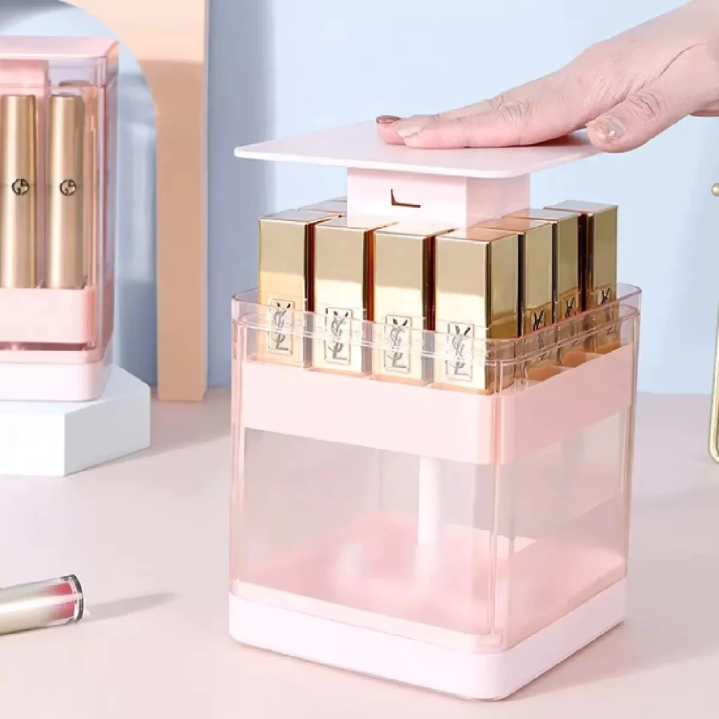 Organizador Maquiagem Feminino, Armazenamento Cosméticos, Esmaltes, Batons, Perfumes Produtos Beleza