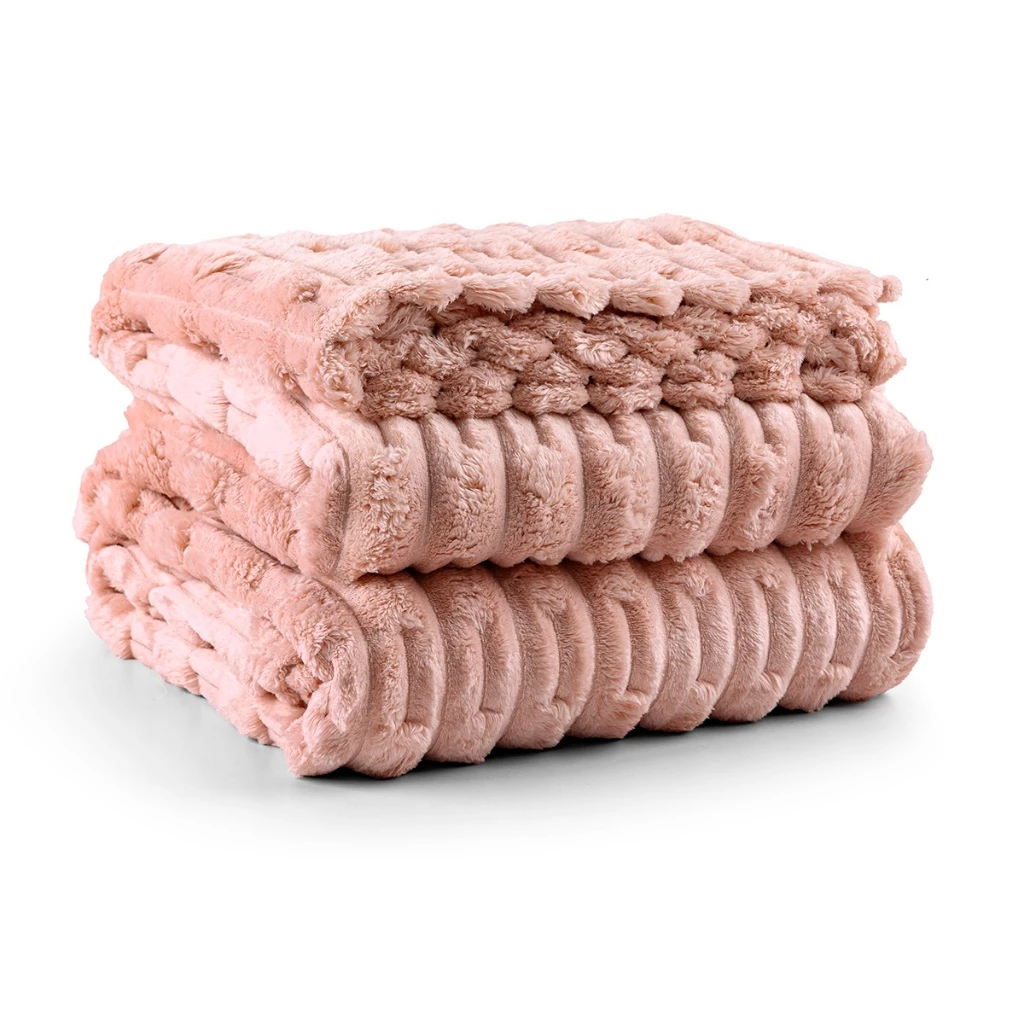 Cobertor Queen Luxo 320gr m² Grosso Aveludado Fluffy 2,40m x 2,20m
