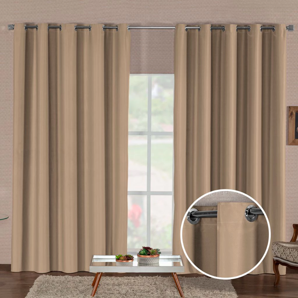 Cortina Blackout em Tecido Premium Corta Luz Blecaute