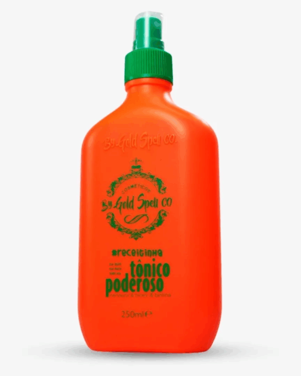 Tônico Poderoso Gold Spell 250ml Antiqueda E Preenche Falhas