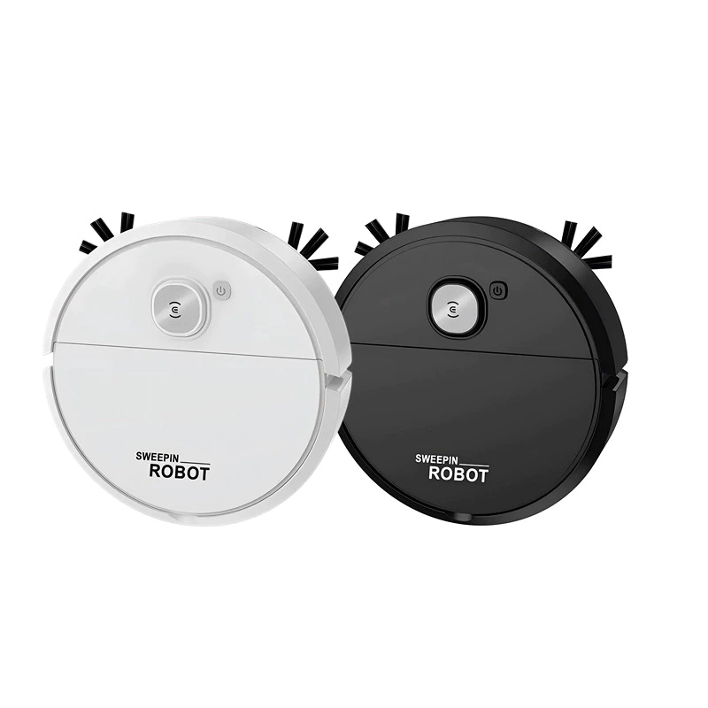Robô Varredora/Aspirador De Pó Automática 3 Em 1 Limpeza Doméstica